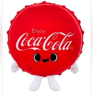 {Funko} Coca-Cola Cap Collectible Plush Tags Red and White ages 13+